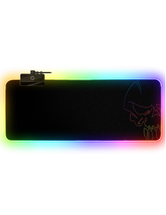 Mouse Pad XXL Gaming RGB Skull