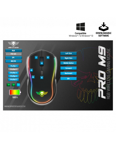 SENZA FILI PRO-M9 RGB