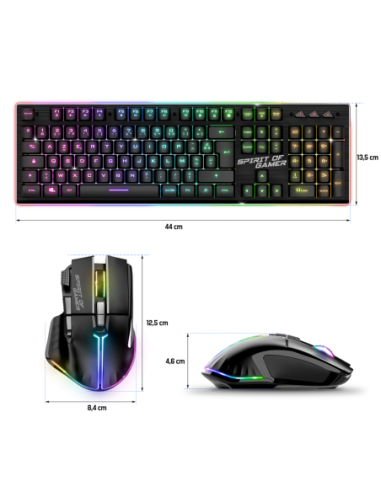 ULTIEME 600 DRAADLOZE DONKER